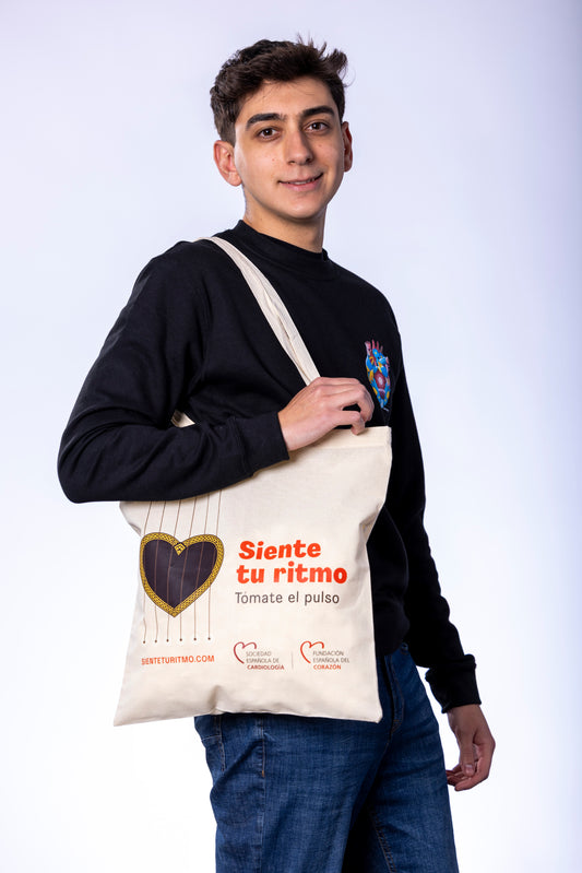 Bolsa de tela "Siente tu ritmo"