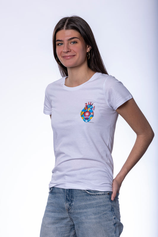 Camiseta Blanca Mujer