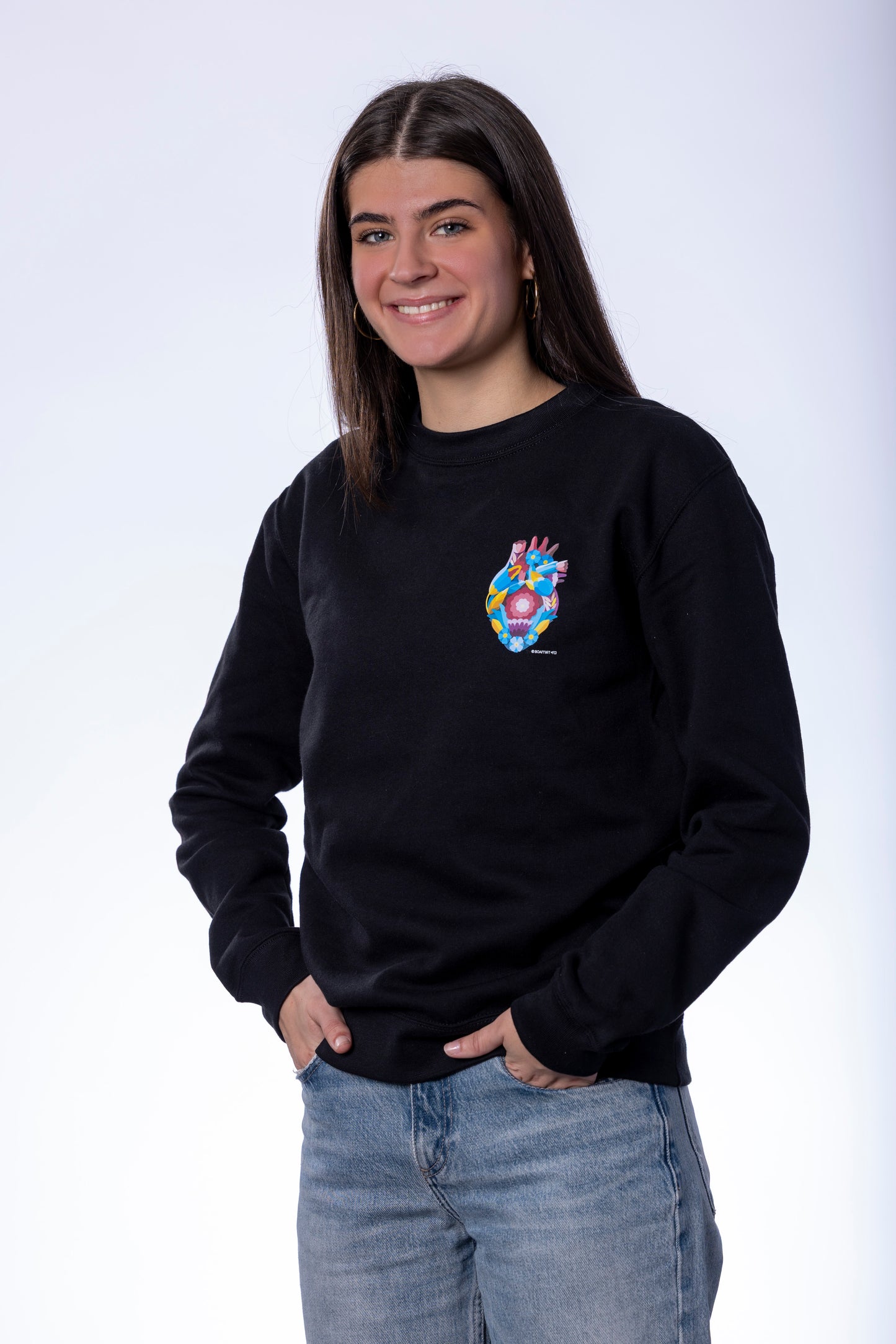Sudadera Negra Unisex