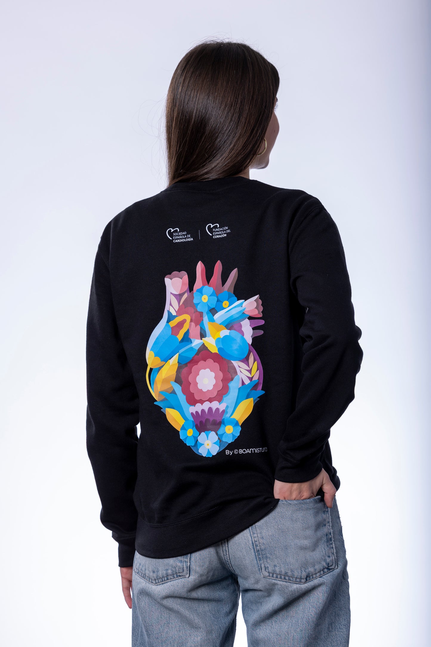 Sudadera Negra Unisex