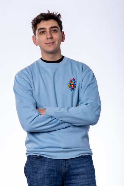 Sudadera Azul Unisex