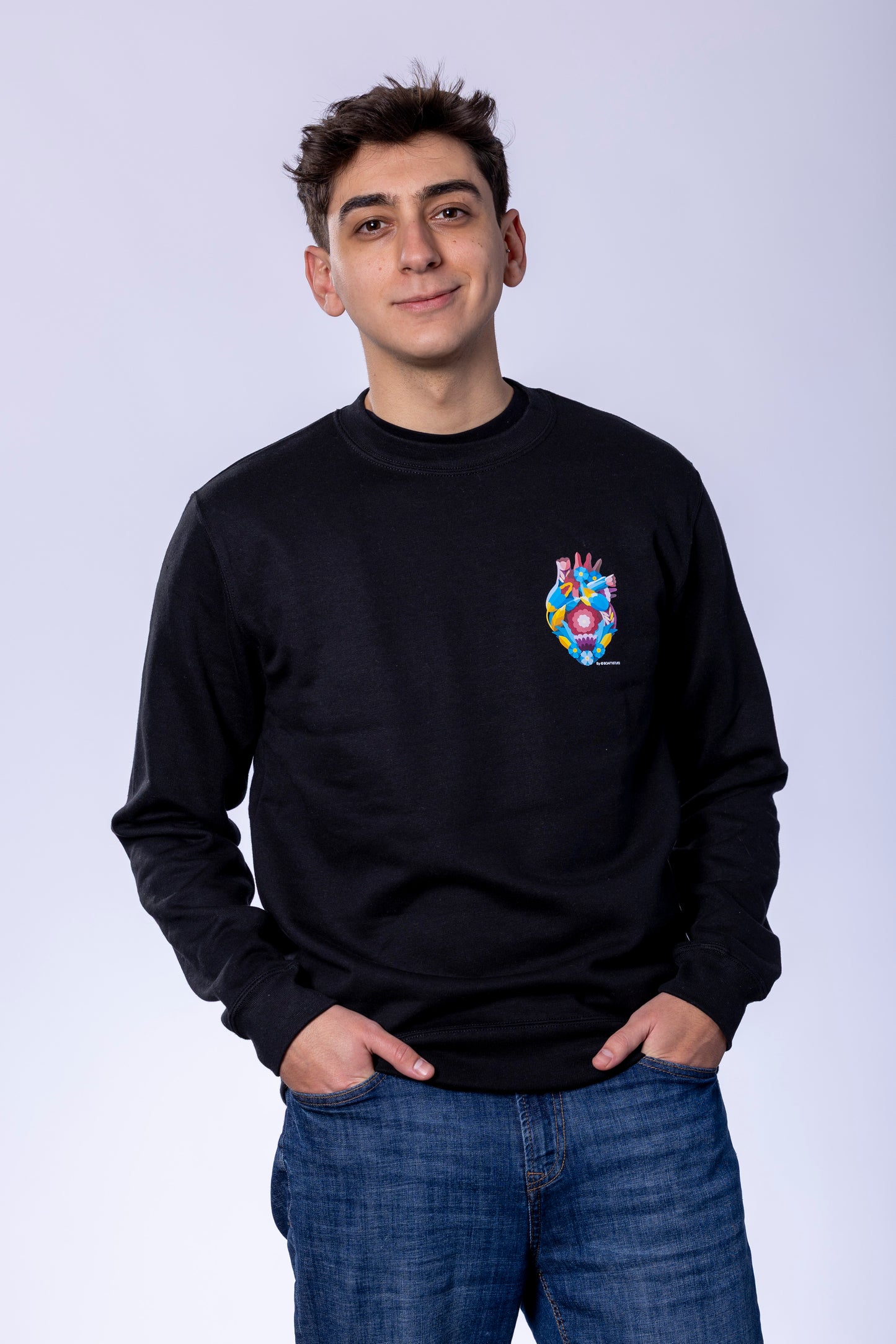 Sudadera Negra Unisex