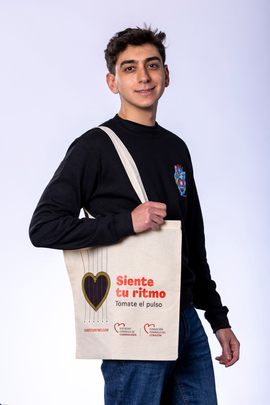 Bolsa de tela "Siente tu ritmo"